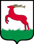 Piła - herb miasta - układanie kostki brukowej z Jarbet
